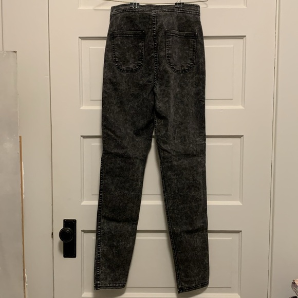 American Apparel Acid Wash Easy Jeans, Medium - Picture 5 of 7